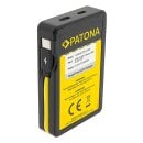 PATONA Ladegerät Canon LP-E6 Dual USB LCD kompakt