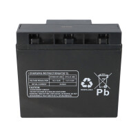 Multipower MP20-12I AGM Bleiakku 12V 20Ah – M5 4