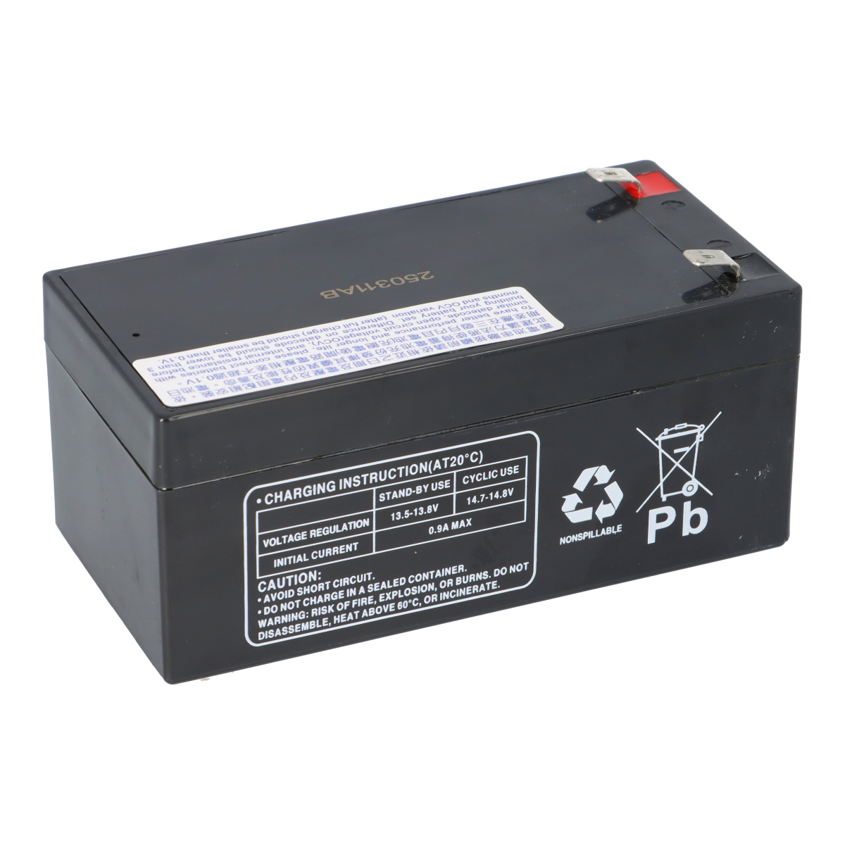 Multipower MPC3-12 AGM Blei-Akku – 12V, zyklenfest
