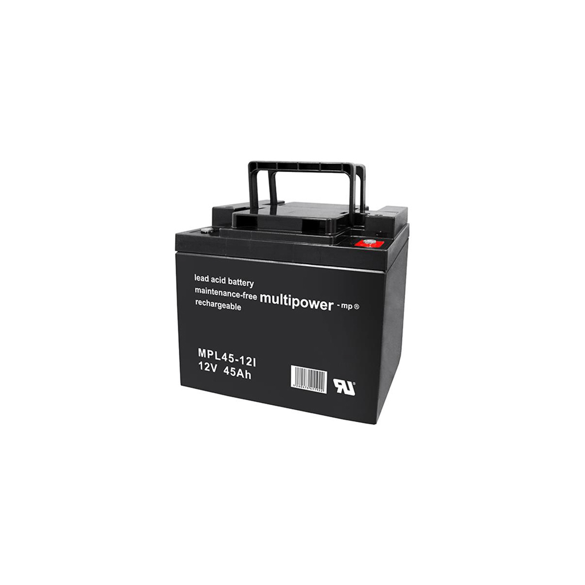 Multipower MPL45-12I AGM Akku – 12V, 45Ah, Longlife
