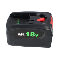 PATONA Premium Werkzeug-Akku für Bosch PBA18 18V 3.0Ah 
