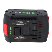 PATONA Premium Werkzeug-Akku für Bosch GBA180LED 18V 5.
