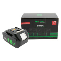PATONA Premium Akku für Makita BL1850 LED 18V 5.0Ah Ers