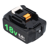 2er-Set PATONA Akku Makita BL1850 LED 18V 5.0Ah 2