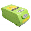 2er-Set PATONA Akku für Greenworks 40V 4.0Ah Ersatzakku