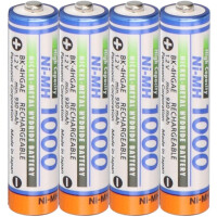 4x Panasonic AAA Akku Ni-MH Micro 1,2V 1 gallery