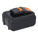 EXTENSILO Ersatzakku 20V 6000mAh Li-Ion – kompatibel mit DeltaFox, Worx, Pattfield, Rockwell, AL-KO