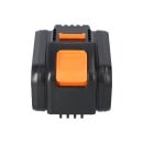 EXTENSILO Ersatzakku 20V 5000mAh Li-Ion für DeltaFox, Worx, Pattfield, Rockwell, AL-KO