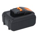 EXTENSILO Ersatzakku 20V 5000mAh Li-Ion für DeltaFox, Worx, Pattfield, Rockwell, AL-KO