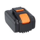 EXTENSILO Ersatzakku 20V 5000mAh Li-Ion für DeltaFox, Worx, Pattfield, Rockwell, AL-KO