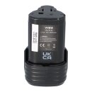 Ersatzakku 12V 2000mAh Li-Ion für Worx & Rockwell Akkuschrauber