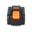 2er-Set EXTENSILO Ersatzakku 20V 6000mAh Li-Ion – kompatibel mit DeltaFox, Worx, Pattfield, Rockwell, AL-KO