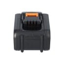 2er-Set Ersatzakku 20V 4000mAh Li-Ion kompatibel mit DeltaFox, Worx, Pattfield, Rockwell, AL-KO Akkuschrauber