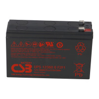 B-Ware CSB UPS123606 Extreme High-Rate AGM Bleiakku 12V 7Ah 