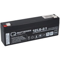 Q-Batteries 12LS-2.1 12V 2,1Ah Blei Akku gallery
