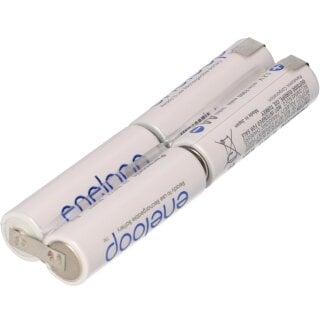 Eneloop L2x2 Inline BK-3MCCE mit Lötfahne Modellbau Akkupack 4,8V 1900mAh