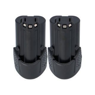 2er-Set 12V Li-Ion Ersatzakku 2000mAh für Hendi 936795