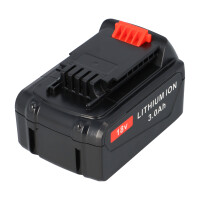 Werkzeug-Akku für Black & Decker – 18 V 3000 