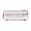 eneloop Akkupack 2x Mignon (AA) Lötfahne NiMH Reihe F1x2 2.4V 1900mAh