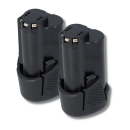 2er Set EXTENSILO Akku 12 V Ersatz für Hendi 936795...