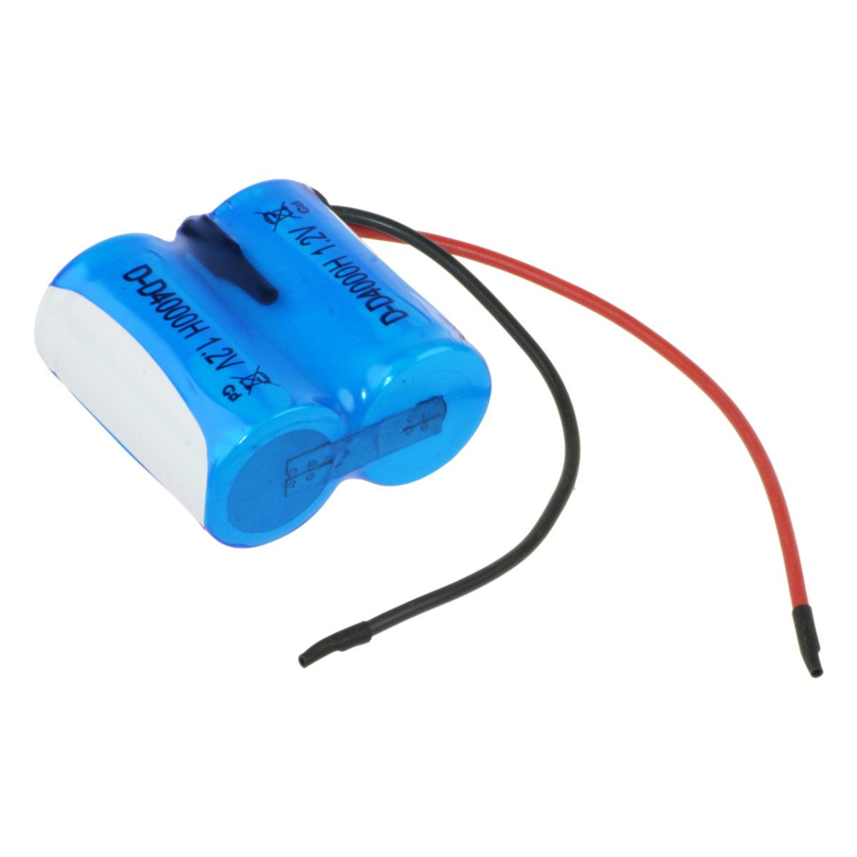 Akkupack NS4000DH 2,4V 4000mAh Ni-Cd F1×2 – Akku für Notleuchten