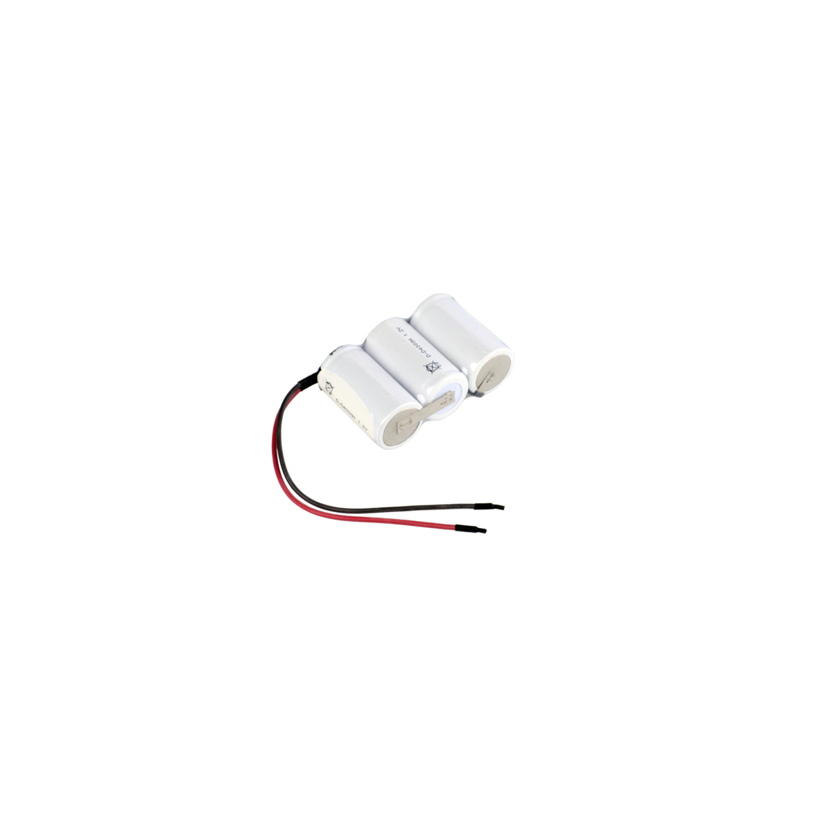 Akku für Notleuchten 3,6V 4000mAh Ni-Cd F1×3