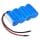 Mexcel Akkupack NS4000DH 4,8V 4000mAh Ni-Cd F1x4 D-Zellen