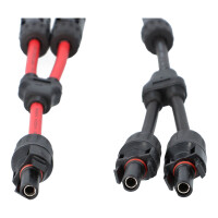 Solar Y-Stecker Set rot schwarz H1Z2Z2-K 6mm² 3