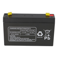 APC RBC18 Ersatzakku - 2x Multipower MP7-6 6V 7Ah - SC250RMI