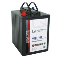 Q-Batteries Antriebsbatterie 6GEL-180 6V productbox