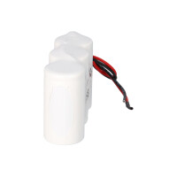 Notleuchtenakku 3,6V 4,0Ah NiCd Reihe – 20 cm Kabel &n