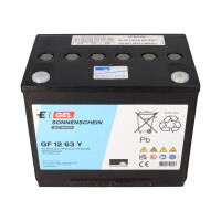 Exide Sonnenschein GF 12 063 Y O 12V 63Ah dryfit Gel Traktio