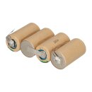 Akkupack 4,8V 3000mAh Accu 75 Anschlüsse ohne Löten 2,8 und 4,8