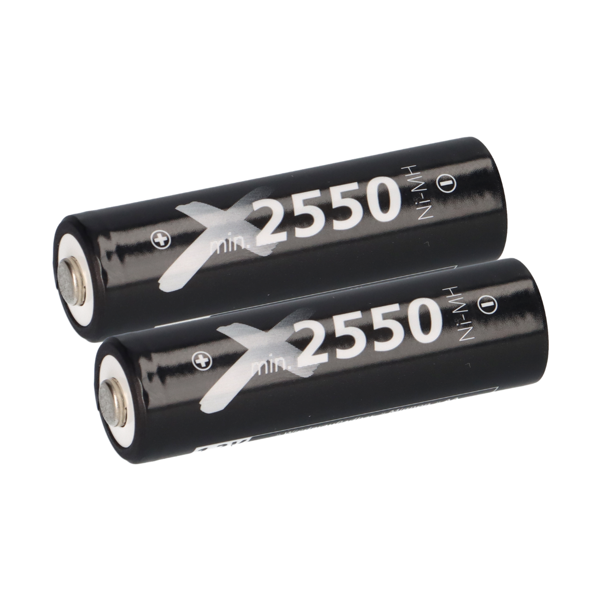 2x XCell Mignon Akku AA LSD Plus Ni-MH 1,2V 2550 mAh low self-discharge