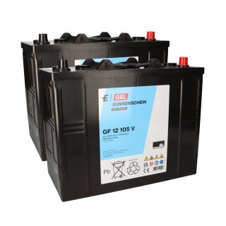 Ersatzakku-Satz für JLG Arbeitsbühne 2685E 24V Akku Batterie 4 x 6V 225Ah 