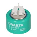 Varta Akkupack 2/V80H - 2,4V / 80mAh Säule, Print 2/1 ++/-  VKB 55608 602 059