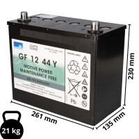 Exide Sonnenschein GF 12 044 Y 12V 44Ah dryfit Gel Traktions