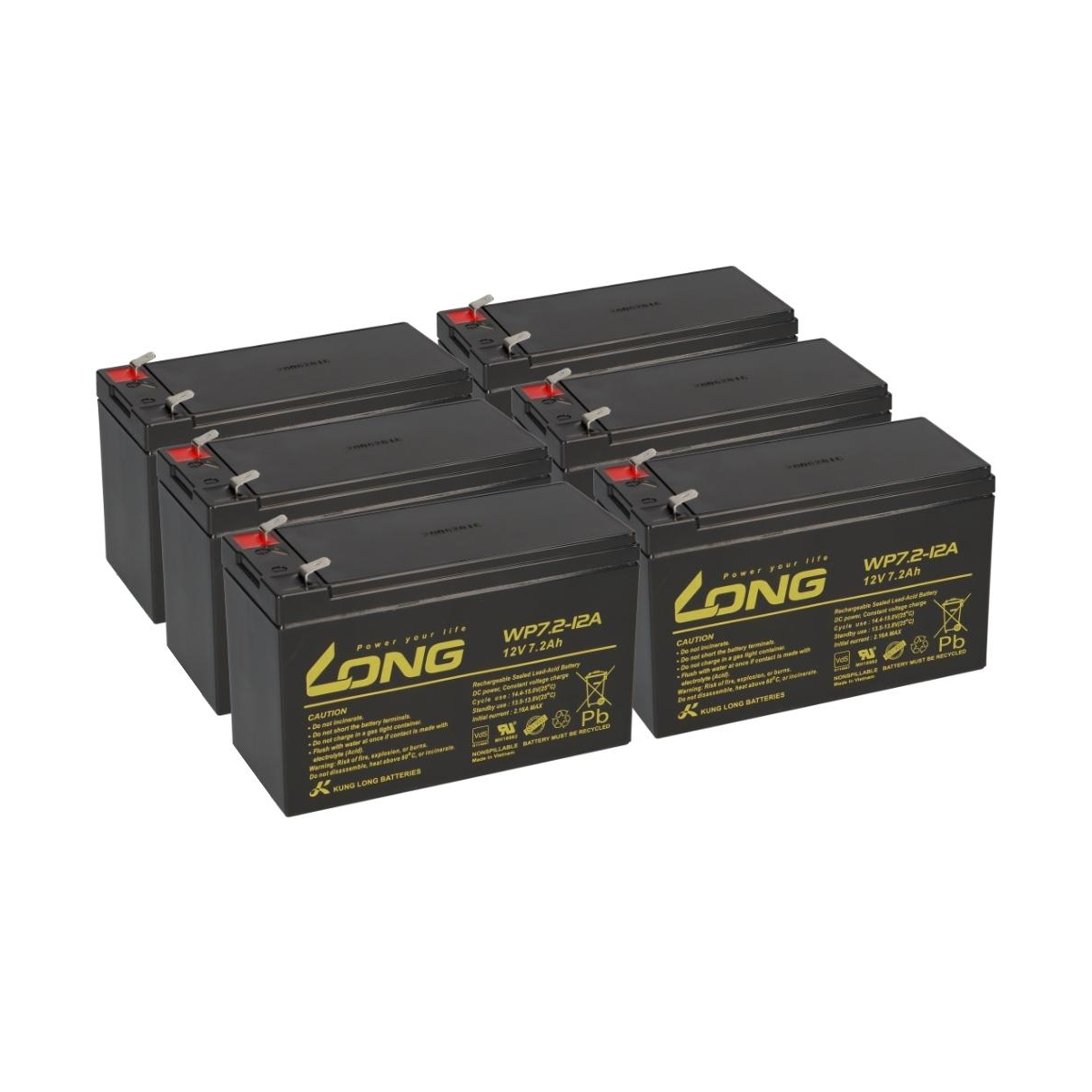 Ersatzakku für AdPos Mini 2000 Markenakku mit VdS 12V 7,2Ah KuLo