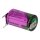Tadiran Lithium 3,6V Batterie SL 350/PT 1/2AA - Zelle, Print 1/2 +/- -