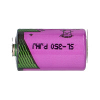 Tadiran SL-350/PT 3,6V 1,2Ah 1/2AA Li-SOCl₂ – 3 Printp