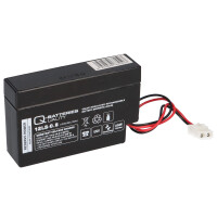 Q-Batteries 12LS-0.8 12V 0,8Ah AGM Blei- productbox
