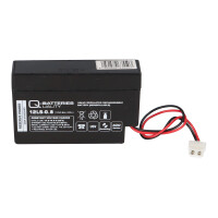 Q-Batteries 12LS-0.8 12 V 0,8 Ah AGM Bleiakku 3