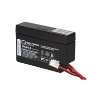 Q-Batteries 12LS-0.8 12 V 0,8 Ah AGM Bleiakku 6