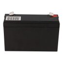 Q-Batteries 6LS-12 6V 12Ah Blei-Vlies Akku / AGM VRLA mit VdS