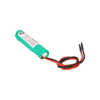 Notleuchtenakku 3,6V 750mAh NiMH 2/3 AA – 30 cm Kabel 