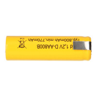Mexcel Akku AA 1,2V 800mAh NS80AAI LFZ – NiCd 4