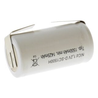 Mexcel Akku Sub-C 1,2V 1500mAh NS1500SCH Hochtemperatur U LF