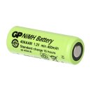 2x GP Akku 2/3 AAA 1,2V / 400mAh GP40AAAM Micro NiMH Akku Höhe 28,5mm