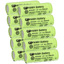 10x GP Akku 2/3 AAA 1,2V / 400mAh GP40AAAM Micro NiMH...