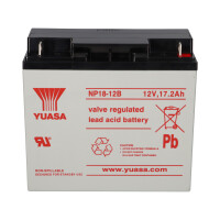 Yuasa NP18-12B AGM-Bleiakku 12V 18Ah – M5-Bolzenanschl